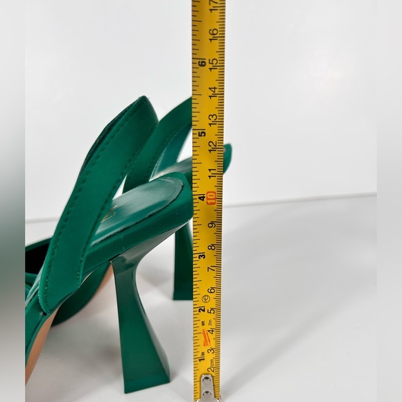 Zara Green Heeled Shoes - Picture 3 of 9